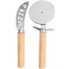 Set Taglia Pizza In Bamboo Creusa personalizzabile personalizzate o neutre