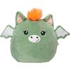 Depesche 13855 Ylvi Swoppies - Drago di Peluche Verde Scuro, con Effetto Luminoso e Piccole Ali, Alto Circa 20 cm.