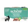Schesir Complete Nutrition Filetti in gelatina 6 x 50 g in lattine - Tonnetto con orata