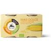 Alce nero S.P.A Mais dolce cotto a vapore biologico 2X160 GR- Alce nero