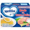 DANONE NUTRICIA SPA SOC.BEN. Mellin Brodo Carne Pollo 10 Bustine X 5 G