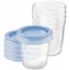 PHILIPS SPA Avent Vasetti Via Coperchio 180 Ml 5 Pezzi