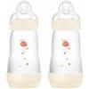 BAMED BABY ITALIA SRL Mam Biberon Easy Start 260 Ml 2+ Tettarella 2 Neutro 2 Pezzi