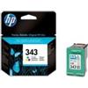 HP - C8766EE Cartuccia Ink Originale 343 a Colori per HP DeskJet 5740 Capacità 250 Pagine