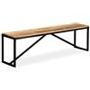 VIDAXL - Panca In Legno Massello Di Mango 160x35x45 Cm