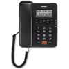 BRONDI - Office Desk Telefono Fisso a Filo con Display LCD e ID Chiamante Colore Nero