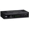 TREVI - Decoder Digitale Terrestre HE 3378 T2 DVBT-T2 Codec H. 265 10 Bit HD HDMI / USB con 2 Telecomandi - Nero