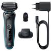 BRAUN - Series 5 51-m1200s Rasoio Trimmer Nero, Blu