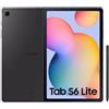 SAMSUNG - Galaxy Tab S6 Lite (2022) Grigio 10.4' 2K Octa Core RAM 4GB Memoria 64 GB +Slot MicroSD Wi-Fi Fotocamera 8Mpx Android - Europa
