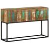 VIDAXL - Tavolo Consolle 120x30x75 Cm In Legno Massello Di Recupero