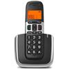 BRONDI - Telefono Corldess Bravo Platinum con Ampio Display Tasti Grandi Colore Nero / Silver