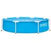 INTEX - Piscina Con Telaio In Metallo Metal Frame 244x51 Cm