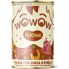 Fidovet Wowow Maiale con Zucca e Piselli per Cani Adulti 400 g