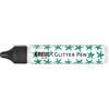 Kreul 49846-Glitter Pen, Vernice Effetto Glitter in Una Pratica Penna, abbellire, etichettare e Decorare Una varietà di Materiali, a Base d'Acqua, Colore Silver, 29 ml, 49846