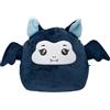 Depesche 13853 Ylvi Swoppies - Pipistrello di Peluche Blu Scuro, con Effetto Luminoso e Piccole Ali, Alto Circa 20 cm.
