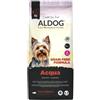Aldog Acqua Adult Mini Gluten e Grain Free al pesce bianco 2 kg - Croccantini per cani - 1° ORDINE? fino al 20% di sconto