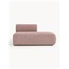Westwing Collection Chaise longue componibile in bouclé Sofia