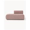 Westwing Collection Chaise longue componibile in bouclé Sofia