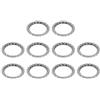 QUARKZMAN 10pz Cuscinetto a Sfere per Pedivella 3/16Pollice 4mm 20 Sfere
