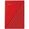 WD 2TB My Passport HDD portatile USB 3.0 con software per gestione di dispositivi, backup e protezione tramite password - funziona con PC, Xbox X, Xbox S, PS4 and PS5 -Rosso