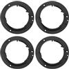 EMSea 4 supporti di ricambio a baionetta compatibili con Nikon 18-55 18-105 18-135 diametro esterno 58,5 mm anello di montaggio a baionetta nero