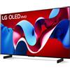 Lg Smart TV 42 Pollici 4K Ultra HD Display OLED Evo Sistema Web OS DVBT2/C/S2 Classe G - OLED42C44LA
