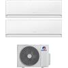Gree - Condizionatore dual split con inverter da 9000+9000 Gree Airy White Wifi in A++ con R32 GWHD(18)NK6OO