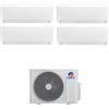 Gree - Condizionatore quadri split con inverter da 9000+9000+9000+12000 Gree Pular Wifi in A++ con R32 GWHD(28)NK6OO