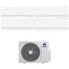 Gree - Condizionatore quadri split con inverter da 9000+9000+9000+12000 Gree Cosmo Wifi in A++ R32 GWHD(28)NK6OO