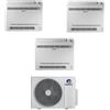 Gree - Climatizzatore Console Gree 9000+9000+18000 Btu Inverter GWHD(42)NK6OO wifi incluso in R32 A++