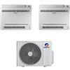 Gree - Climatizzatore Console Gree 12000+18000 Btu Inverter GWHD(28)NK6OO wifi incluso in R32 A++