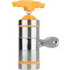 Fyearfly Macchina per la Pasta Manuale Pasta Press in Acciaio Inossidabile Macchina Pasta Noodle Maker con 7 Template per Uso Domestico o Al Ristorante per la Produzione di Pasta in Acciaio Inossidabile