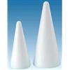 Glorex Coni in polistirolo, Bianco, 12 x 7 x 2 cm