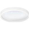 Eglo connect.z Smart Home lampada da soffitto LED Montemorelos-Z con effetto cristallo, ZigBee, app e controllo vocale Alexa, bianco caldo - freddo dimmerabile, illuminazione RGB, Ø 42 cm