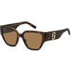 MARC JACOBS Marc 724/S Occhiali da Sole, Havana, 58 Donna