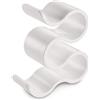 KOZIOL Mensola Cantina Portabottiglie Boa 27x23cm Bianco Organic