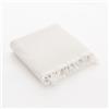 GAMUSI Fouta Pareo - Telo mare leggero, nido d'ape 90 x 180 cm, colore: bianco