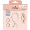 Invisibobble Set bigodino lungo per boccoli rosa Heatless Curl - Crea bellissimi ricci senza danneggiare i tuoi capelli - Bigodini x1 e scrunchies di seta x2