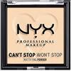 NYX Professional Makeup Fondotinta in polvere Can't Stop Won't Stop, Matte Finish, Fair