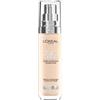 L'Oreal Paris Fondotinta liquido, super miscelabile, infuso con acido ialuronico, True Match, 1.R/1.C Cool Rose, 30ml