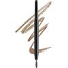 NYX Professional Makeup Matita per sopracciglia, Precision Brow Pencil, Due lati: matita a punta piatta e scovolino, Tonalità: Taupe