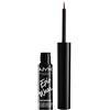 NYX Professional Makeup Eyeliner Liquido Semi-permanente Epic Wear, A lunga tenuta, Waterproof, Per Viso e Corpo, Finish Matte, Colore: Rosso
