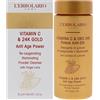 L'Erbolario Detergente Viso in Polvere Vitamina C & Oro 24K, Anti-Età, Ri-ossigenante, Illuminante con Caviale di Limone, per Tutti i Tipi di Pelle, Formato 35g