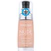 Deborah 24ORE Fondotinta Nude Perfect N.01, Idratante e leggero, Lunga Tenuta, Effetto Nude, Texture Fluida dalla Coprenza Media, per un Incarnato Uniforme, Radioso e Vellutato