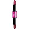 NYX Professional Makeup Blush a Doppia Punta, Arricchito con Acido Ialuronico Idratante, Texture Facilmente Sfumabile, Formula Vegana, Wonder Stick, Deep Magenta + Ginger