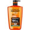 L'Oréal Paris men expert L'Oréal Men Expert XXXL, gel doccia e shampoo da uomo,bagno doccia per la pulizia del corpo,dei capelli e del viso,cura del corpo da uomo,per una freschezza duratura con taurina, Hydra Energy, 1 x
