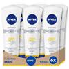 NIVEA Crema Mani Anti-Età Q10, Anti-Rughe e Anti-Macchie in Confezione da 6 x 100 ml, Crema Idratante per le Mani Arricchita con Q10 Complex, Crema Anti Age con Filtri UV