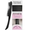 Tangle Teezer Grande Ultimate Detangler - Spazzola Grande Districante capelli spessi, ricci e lunghi - Bagnati e Asciutti - Setole doppie, anti-rottura, scioglinodi - Superficie Ampia - Nero