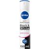 NIVEA Black & White Invisible Original Spray 6 x 150 ml, Deodorante Donna Efficace 72h, Deodorante Spray Antitraspirante Contro Odori, Sudore, Residui, Irritazioni e Macchie su Tessuti Chiari e Scuri
