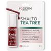 PODERM - MICOSI DELLE UNGHIE | Smalto colorato TEA TREE | Prevenzione e trattamento delle unghie gialle/danneggiate dalla MICOSI | TRATTAMENTO E COLORE | Mani/Piedi | Swiss Made